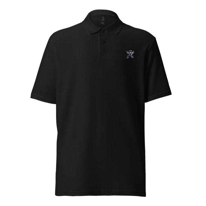 Angelic Emblem Blue Wings Polo Shirt product image (1)