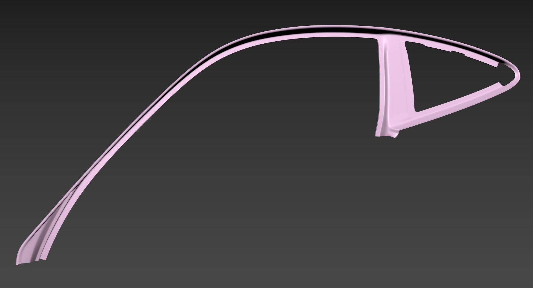 Porsche GT3 RS - B Pillar and Rear Window Frame product image (3)