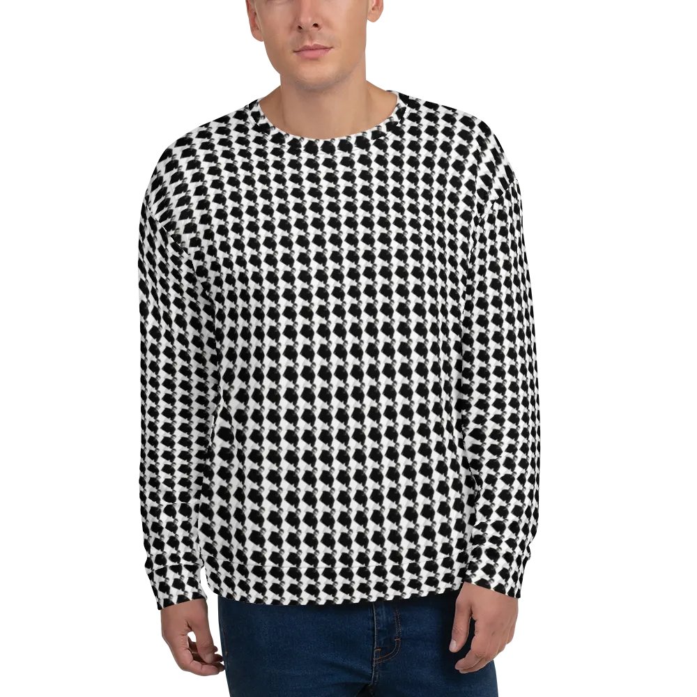 gigaJIMstooth pattern crew neck sweater product image (2)