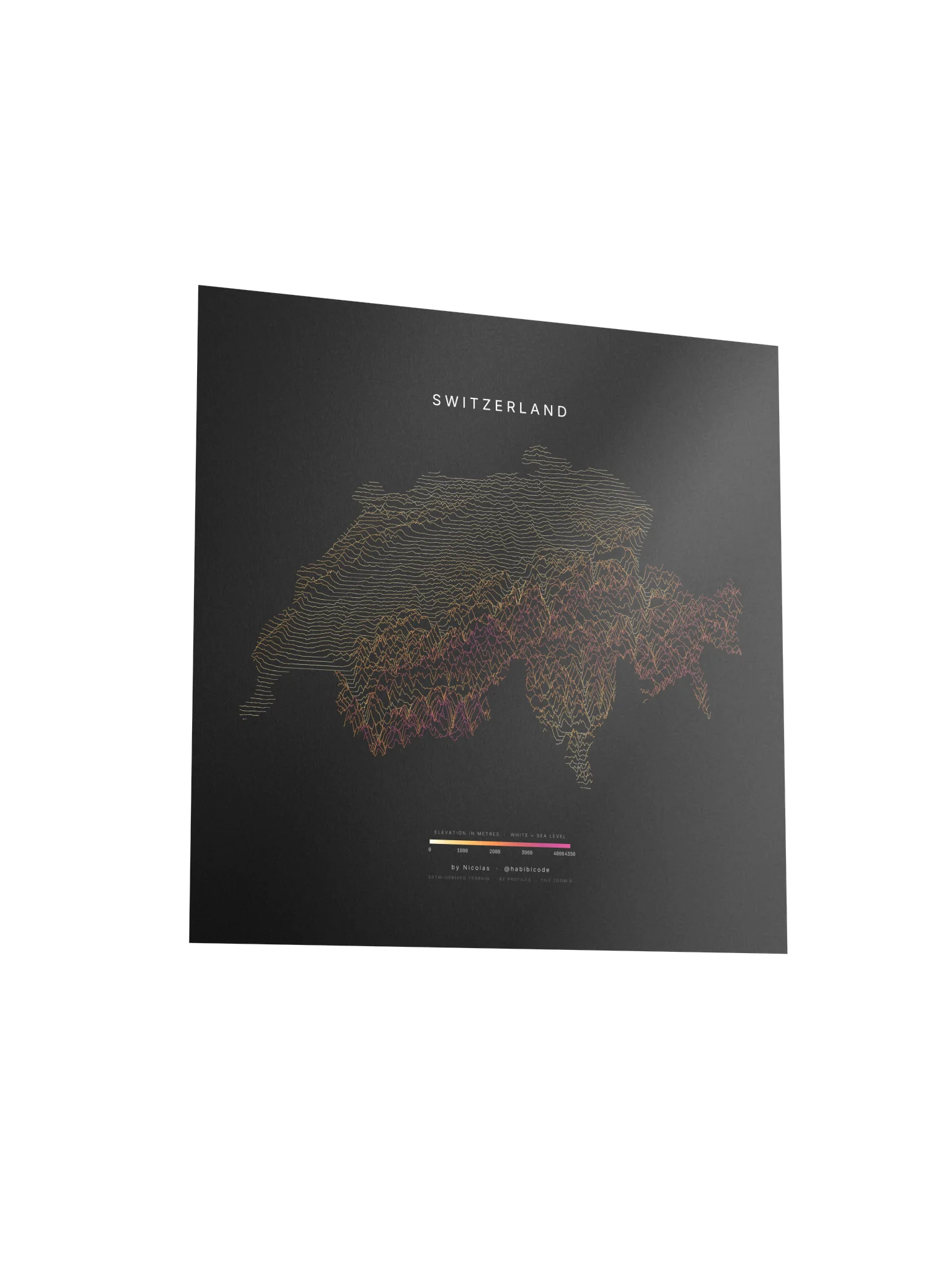 Ridgeline Poster - Switzerland product image (3)