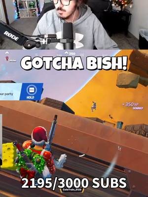 Gotcha Bit@#!!!  #fyp #gaming #fortnite #skullzzhype #funny #2026