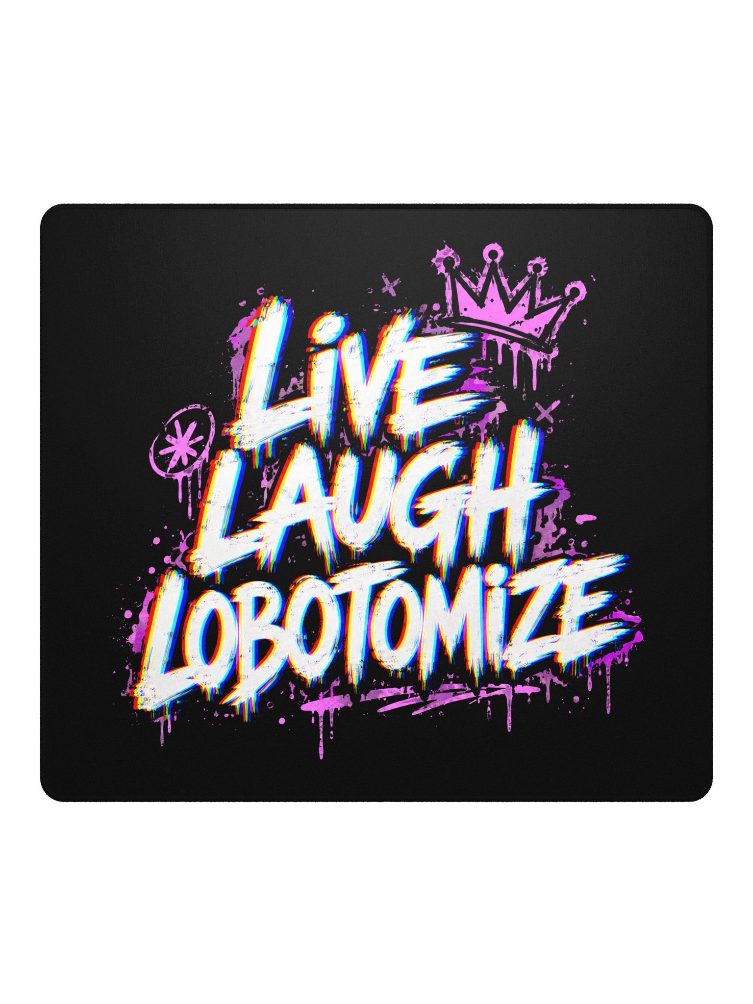 Live Laugh Lobotomize Mouse Pad product image (2)