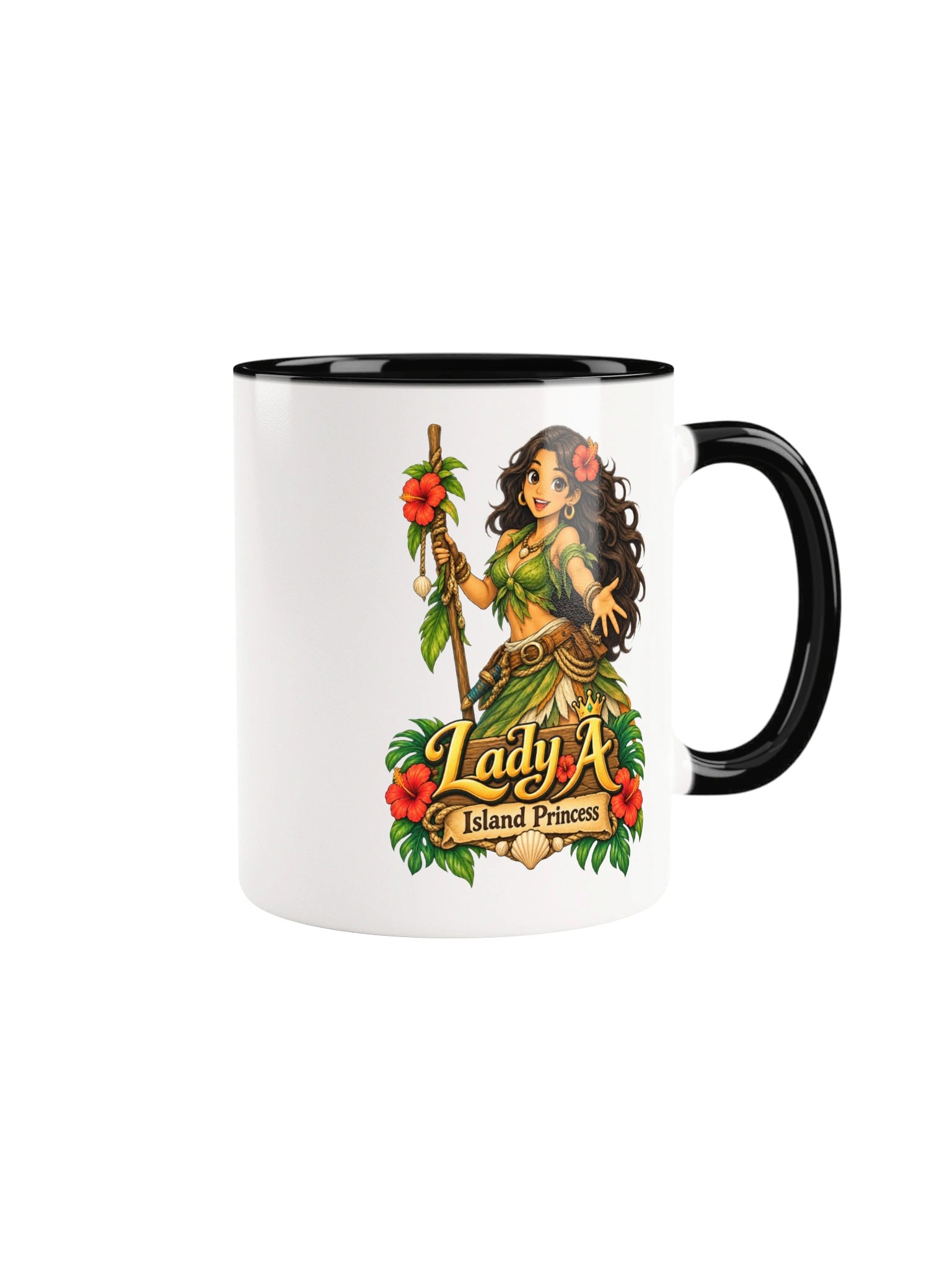 Lady A - Island Princess Collectable Accent Mug. Collect all 8 in the series product image (6)