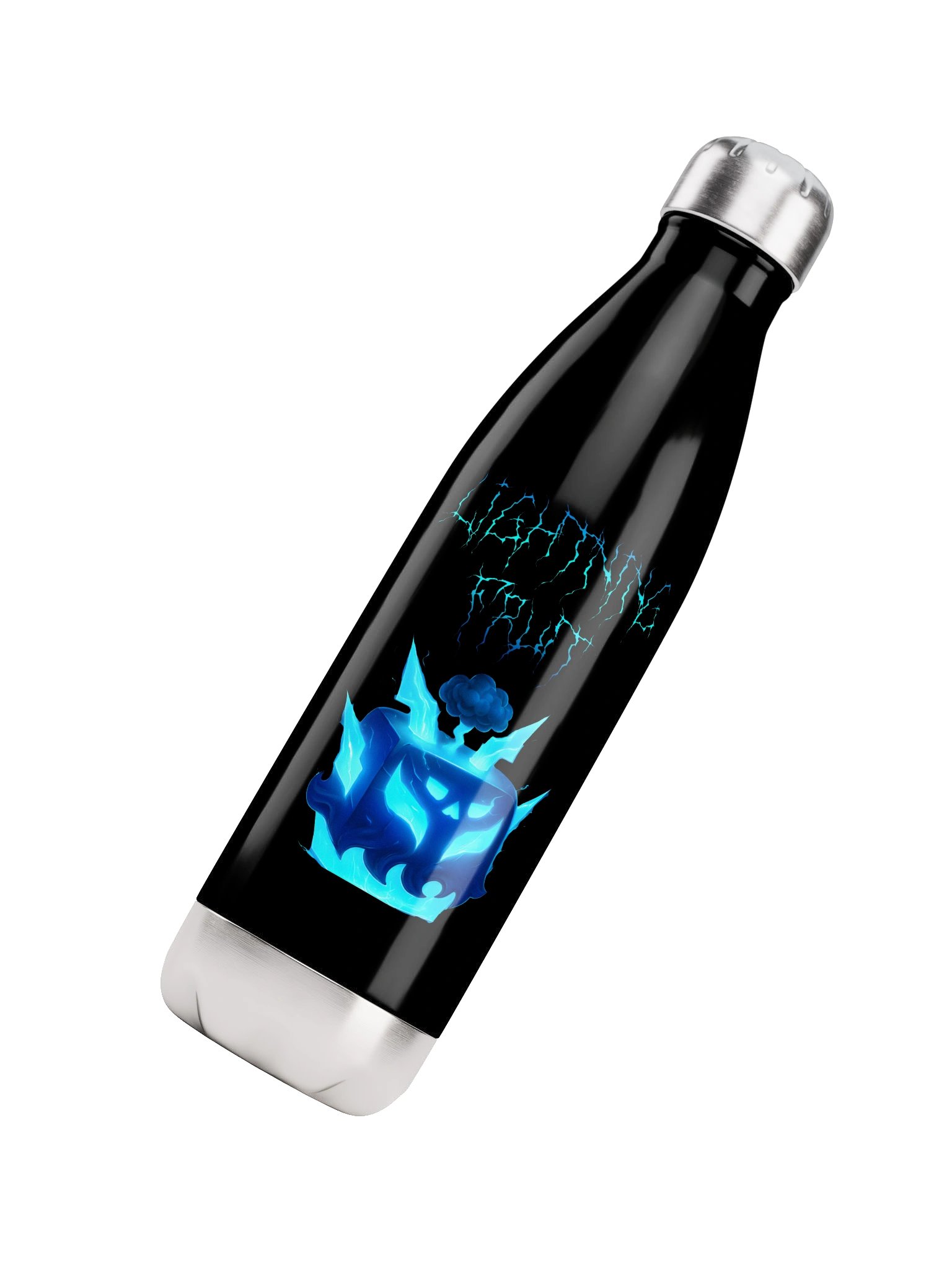 Lightning Fruit Blox Fruits Gamer Stainless Steel Water Bottle Gift For Kids product image (7)