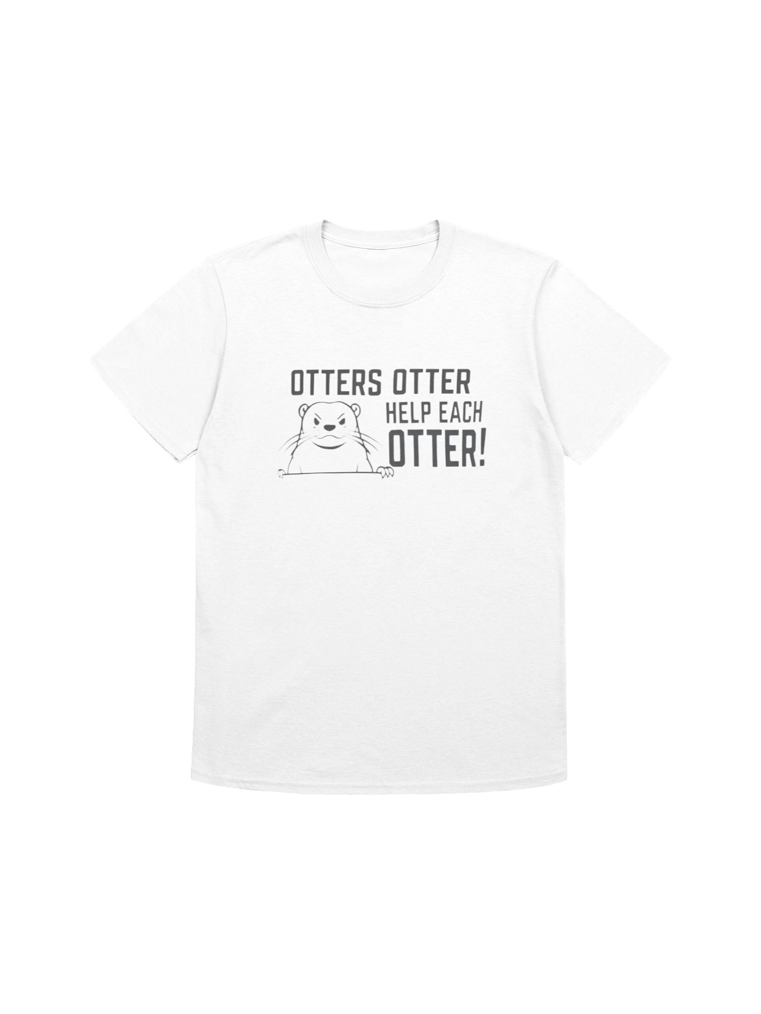 Otters Otter Help Each Otter with a Positive Message Shirt product image (1)