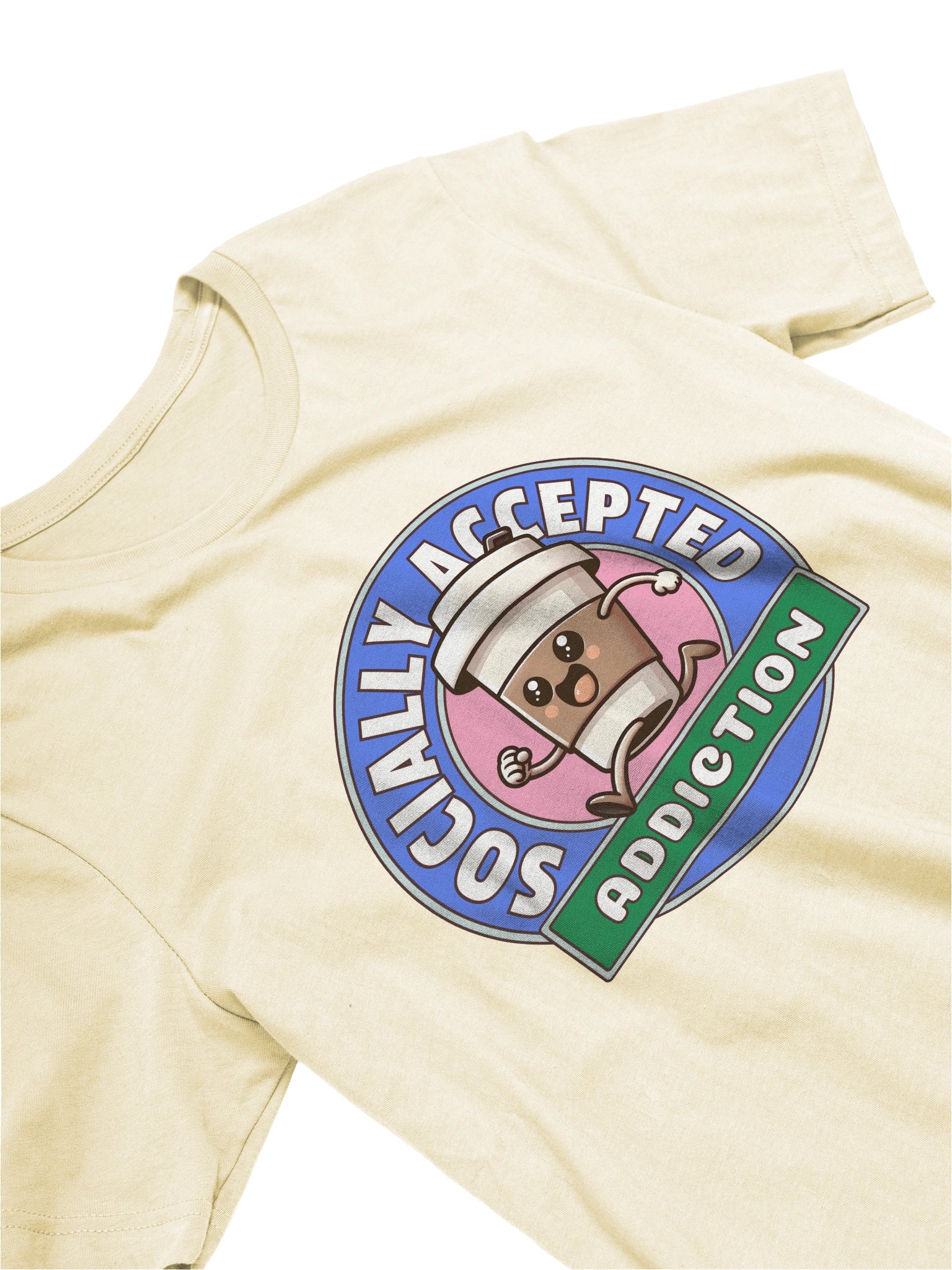 Coffee Socially Accepted Addiction T-Shirt product image (2)