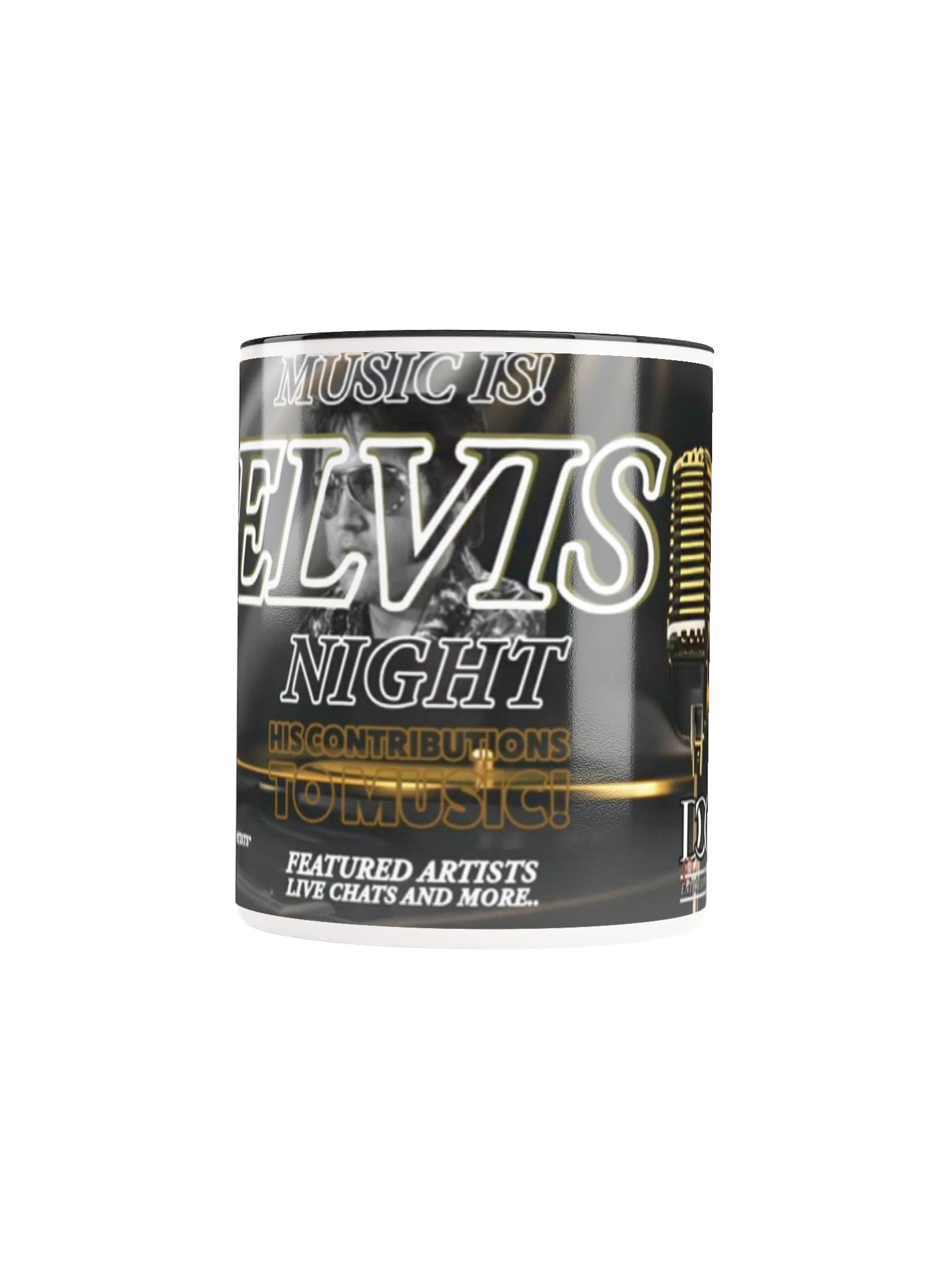 Limited Edition Elvis Night Ceramic Mug product image (15)