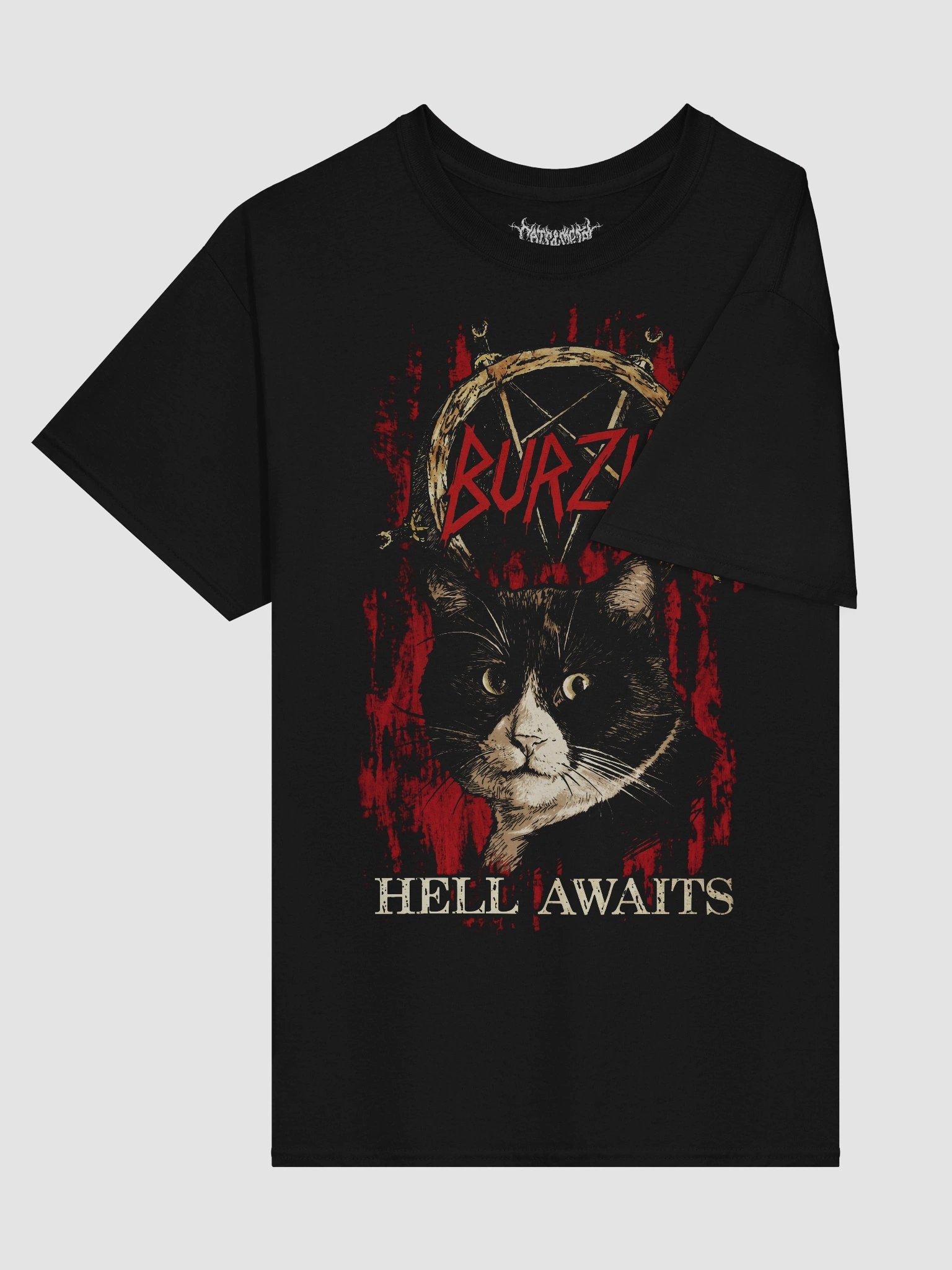 Burzik Slayer Hell Awaits Tee product image (3)
