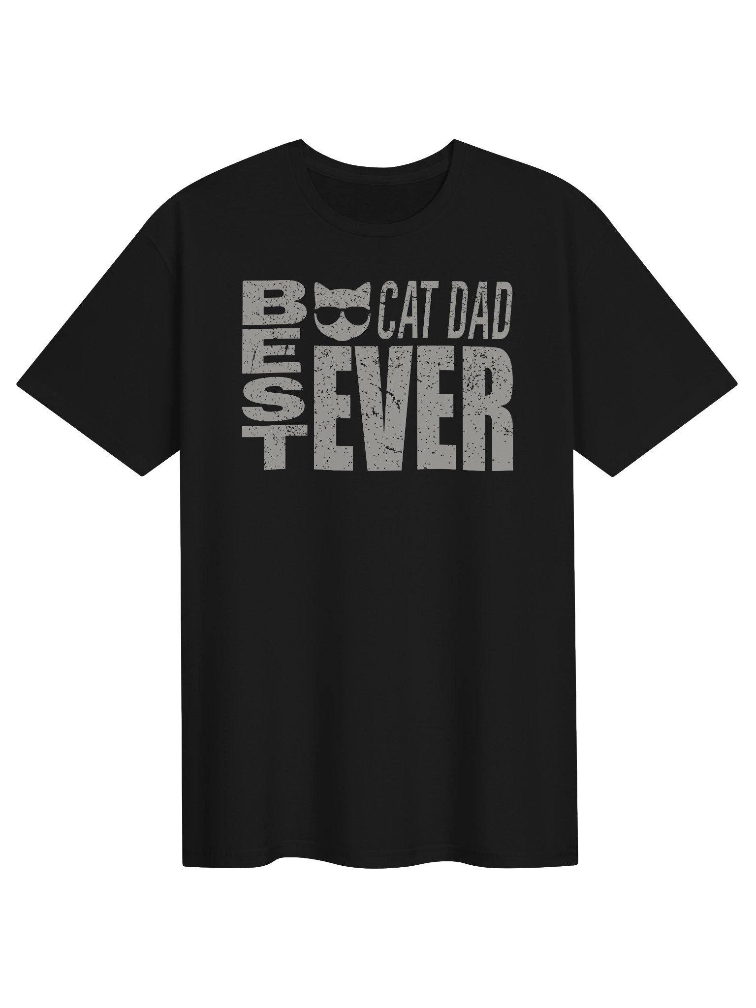 Best Cat Dad Ever 1 - Unisex Adult Super Soft Lightweight T-shirt product image (1)