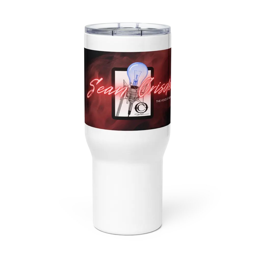 Travel Mug with Handle and Lid - 