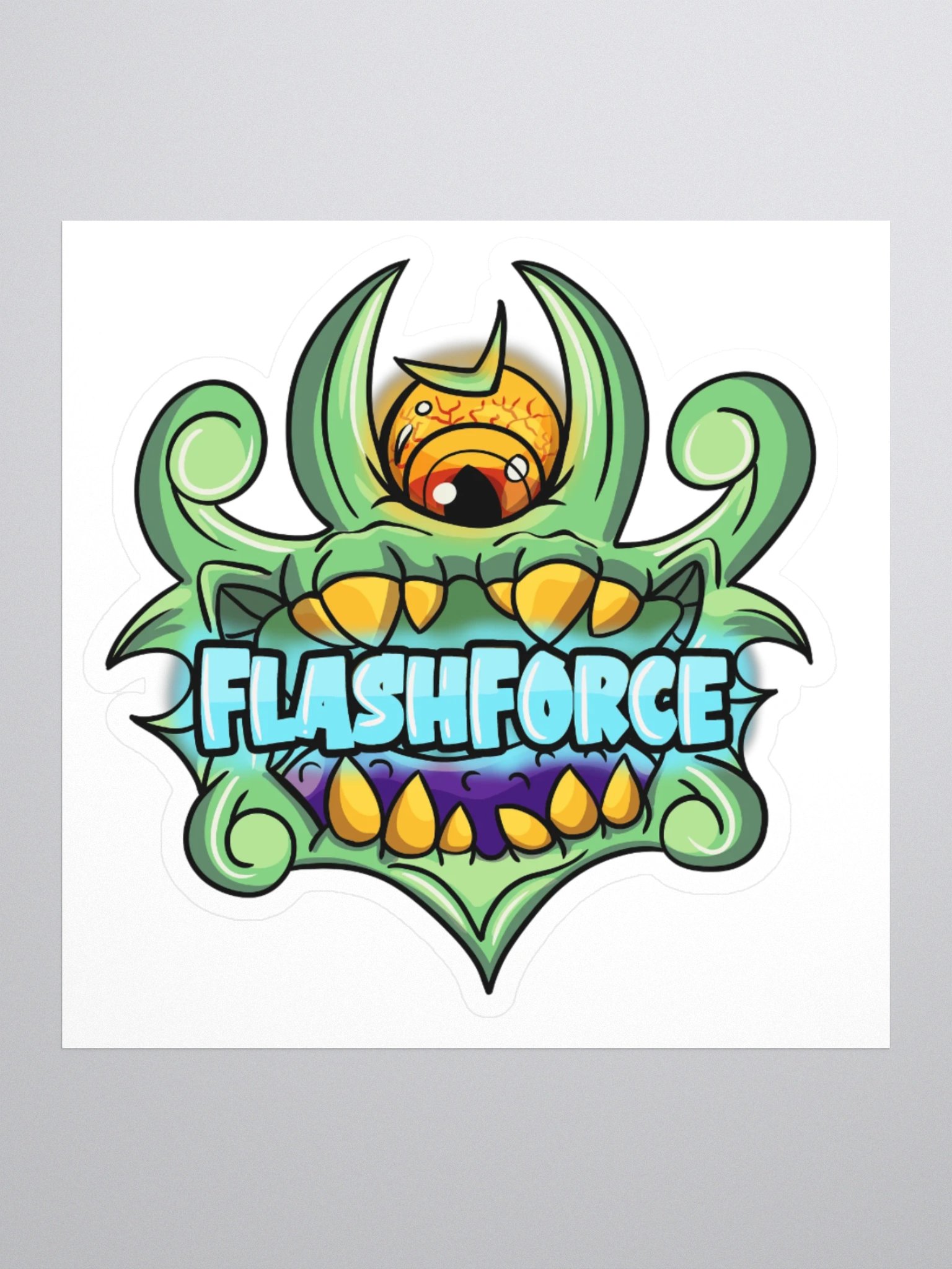 FRAME OF FRIGHT 2026 Halloween Sticker product image (1)