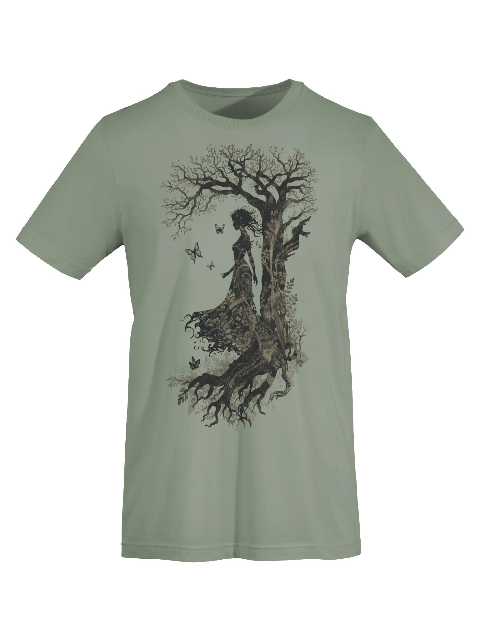 Forest Goddess Shirt, Whimsical Nature & Butterfly Tee product image (6)
