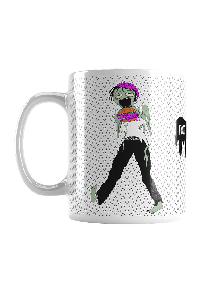 Mug: Zombie 'food for thought' product image (1)