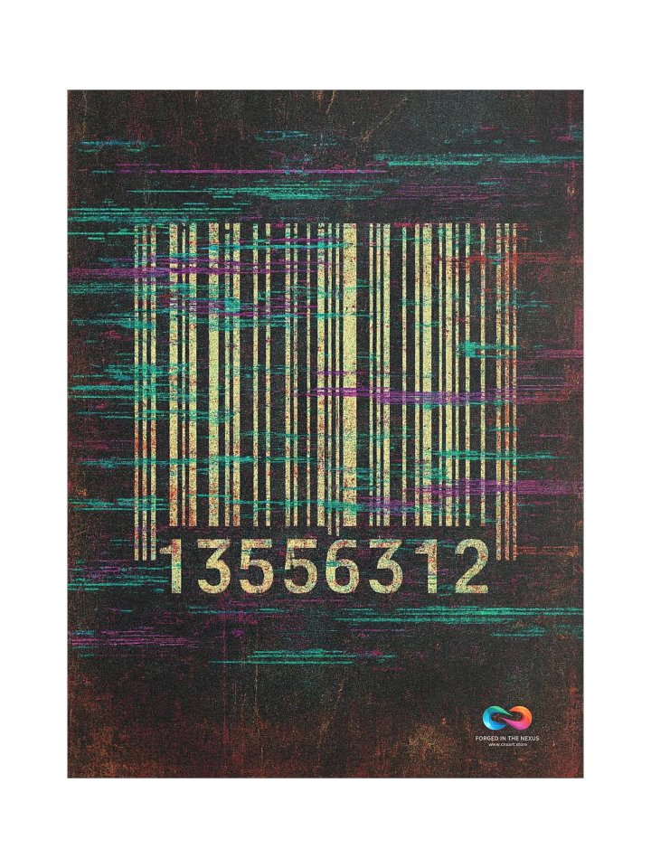 CINEMATIC ART POSTER – DYSTOPIAN GLITCH #013 product image (1)