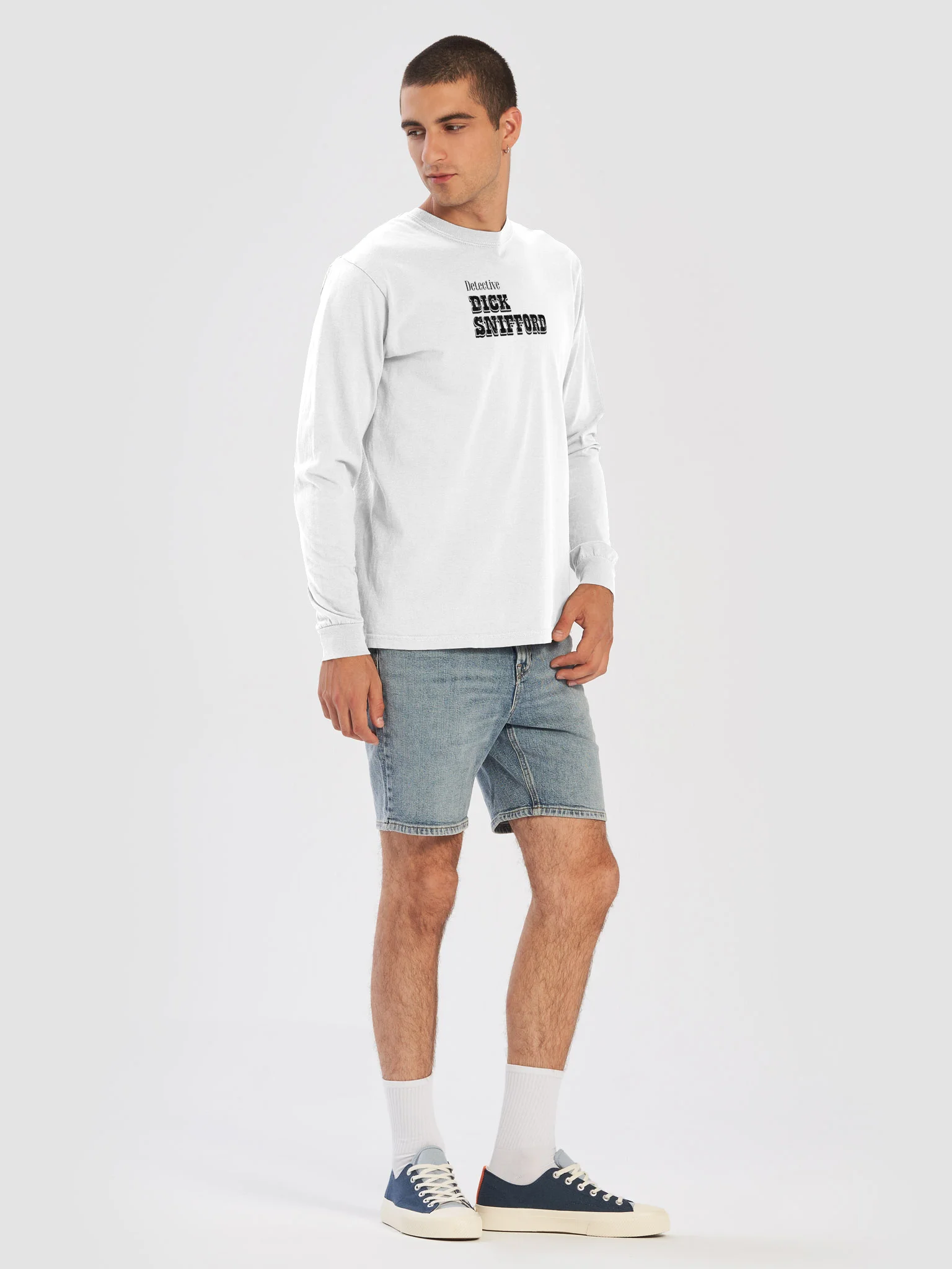 Dick Snifford Logo Long Sleeve T-Shirt product image (39)