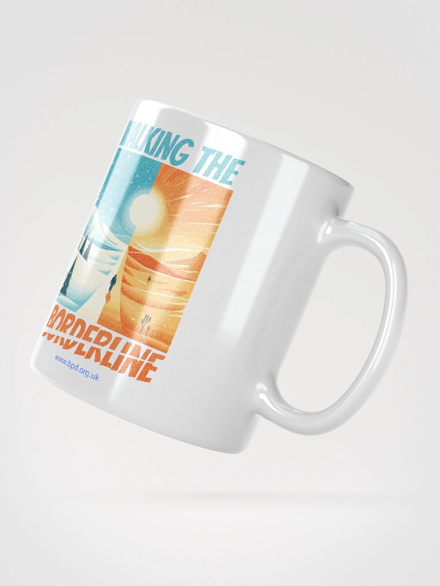 Walking The Borderline - Borderline Awareness Mug product image (3)