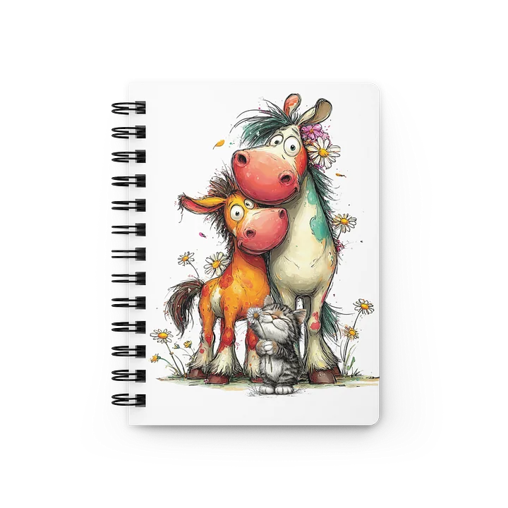 Horse and Foal Lined Journal product image (1)