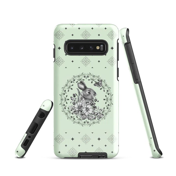 Floral Rabbit Diamond Tough Case product image (1)