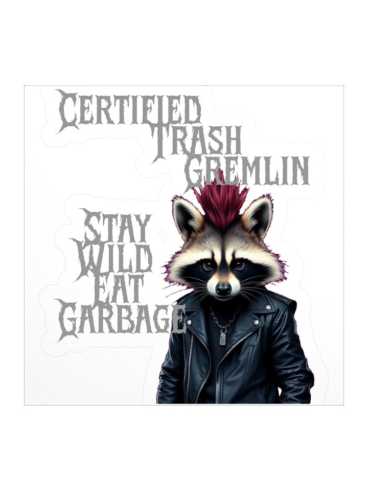 Trash Racoon Sticker product image (1)