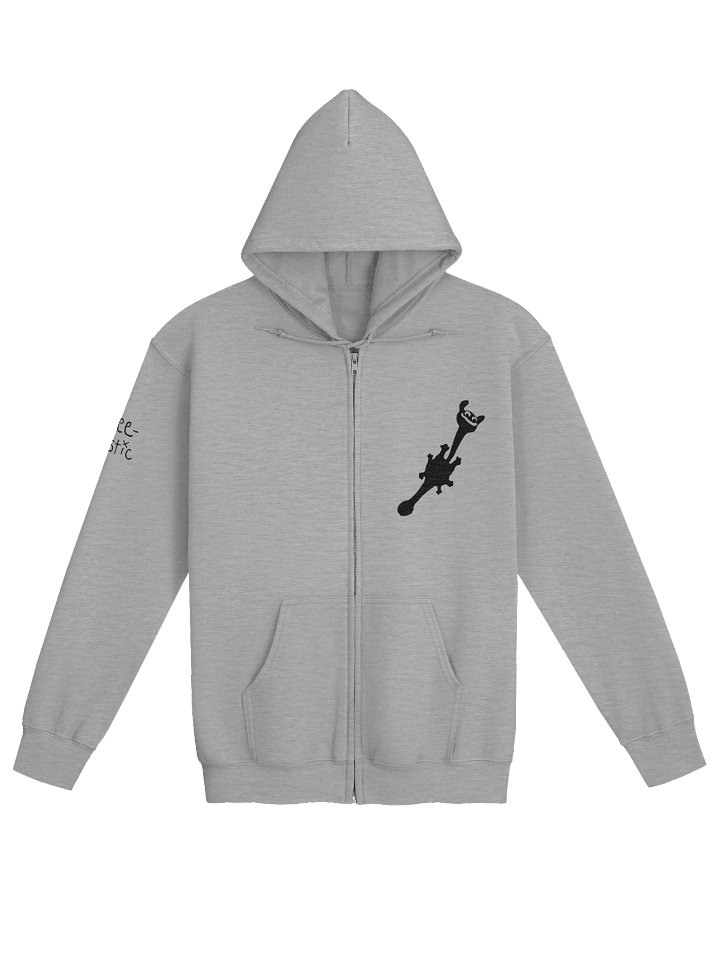 Balloof Heavyweight Zip Up - Black Imprint product image (2)