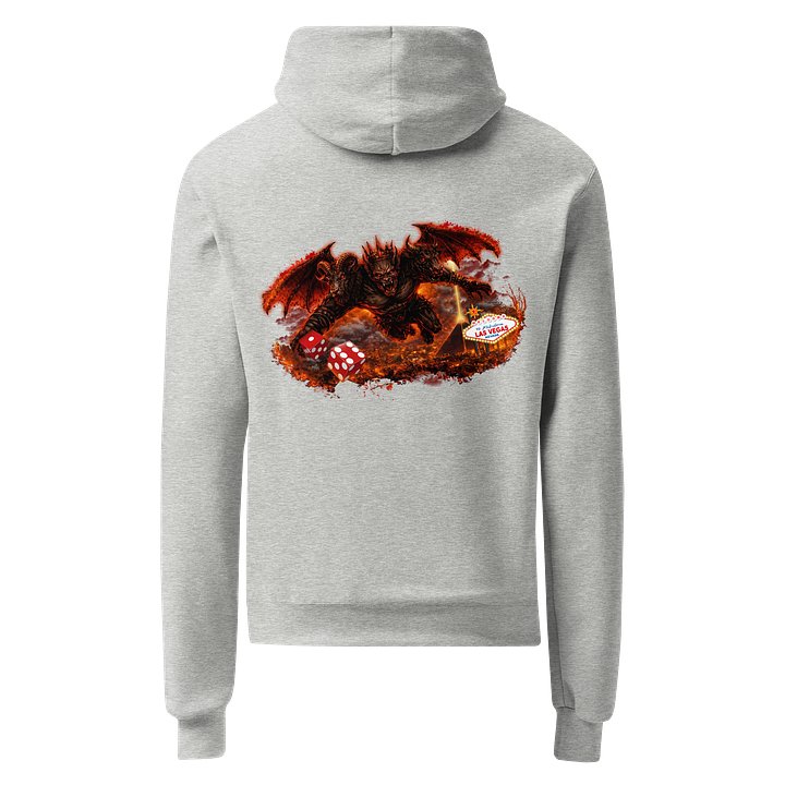 Disadvantage Players Asmodeus Craps Champion Hoodie (Gray) product image (1)