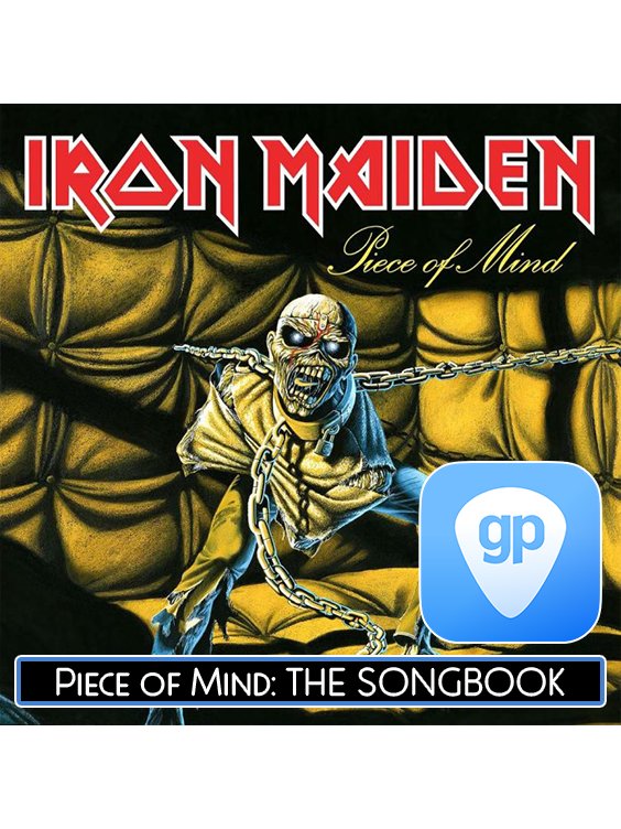 Piece of Mind: The Songbook PDF TAB + Backing Tracks product image (1)