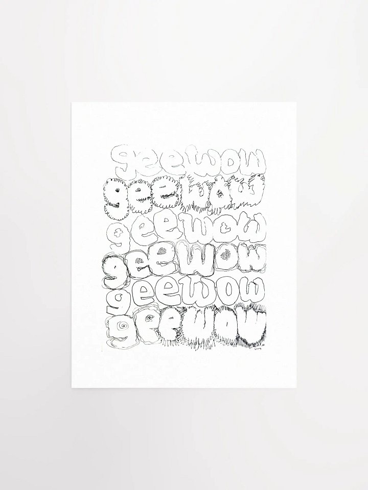 Gee Wow Print product image (2)