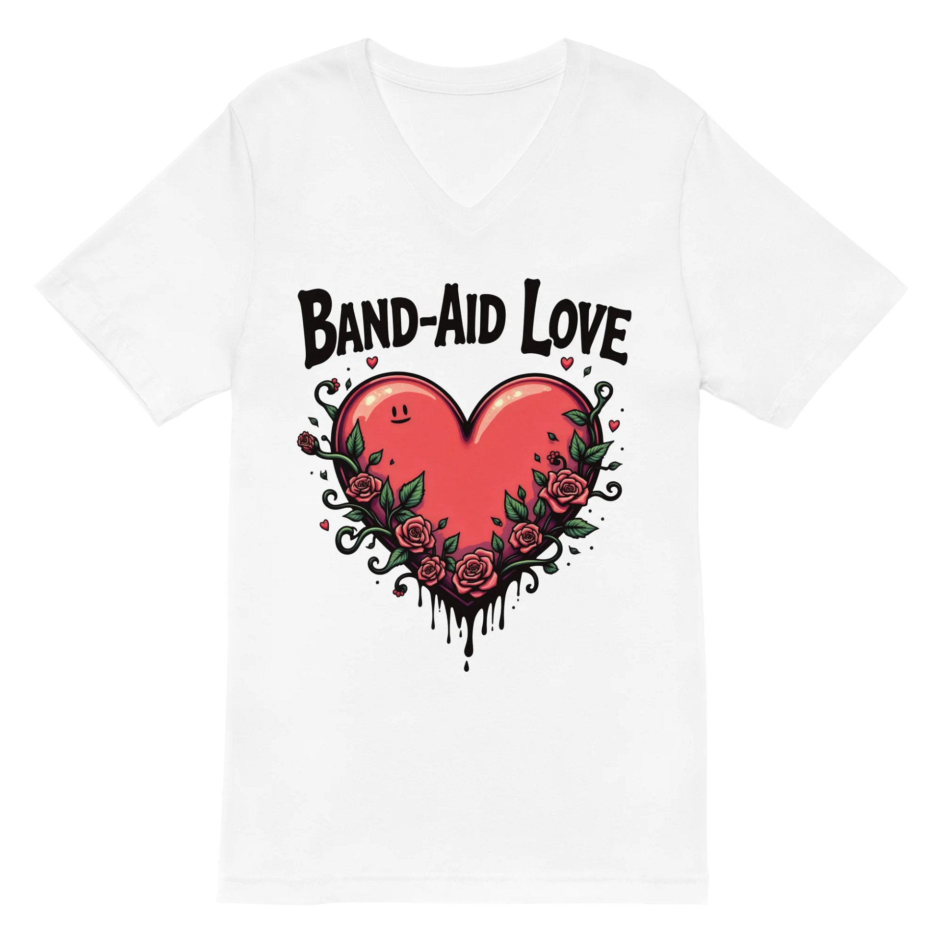 Band-Aid Love V-Neck Tee product image (2)