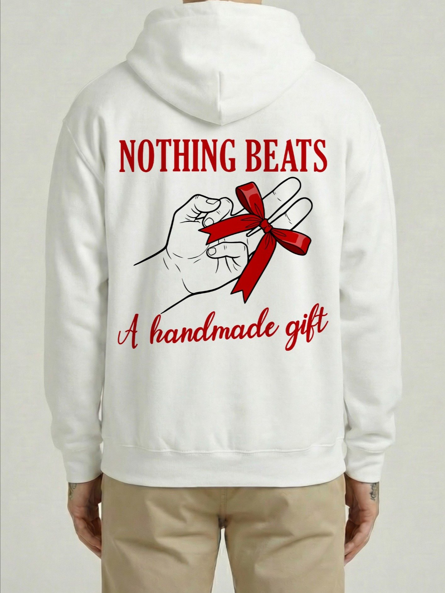 Nothing Beats A Handmade Gift Funny Adult Humor Hoodie product image (1)