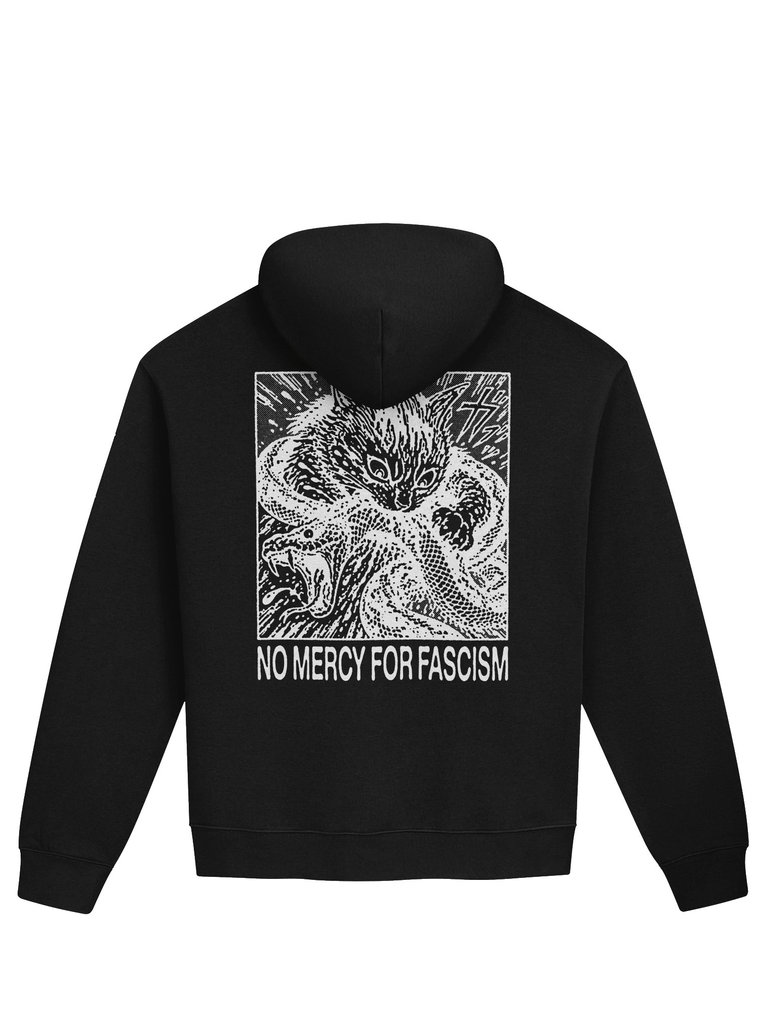 NO MERCY - Hoodie. black vers. product image (2)