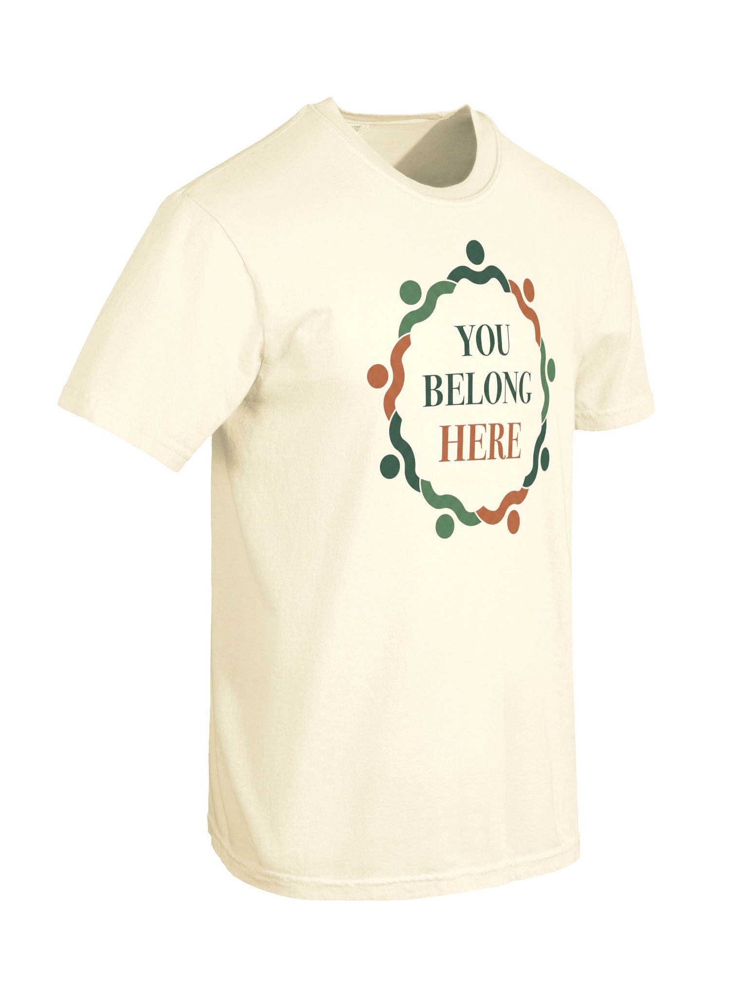 You Belong Here — Front Print Heavyweight Tee product image (6)