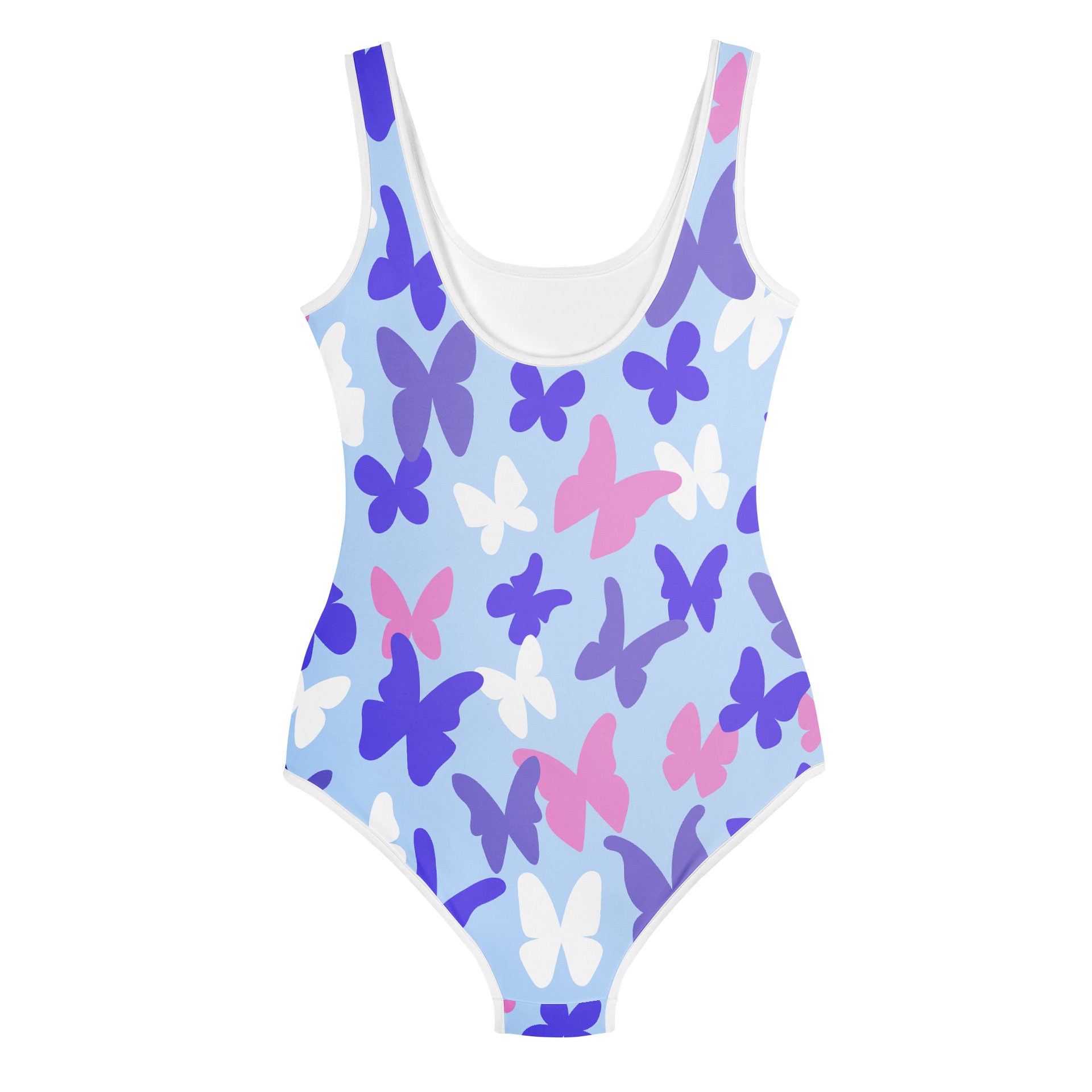 Purple Butterfly Youth Swimsuit product image (2)