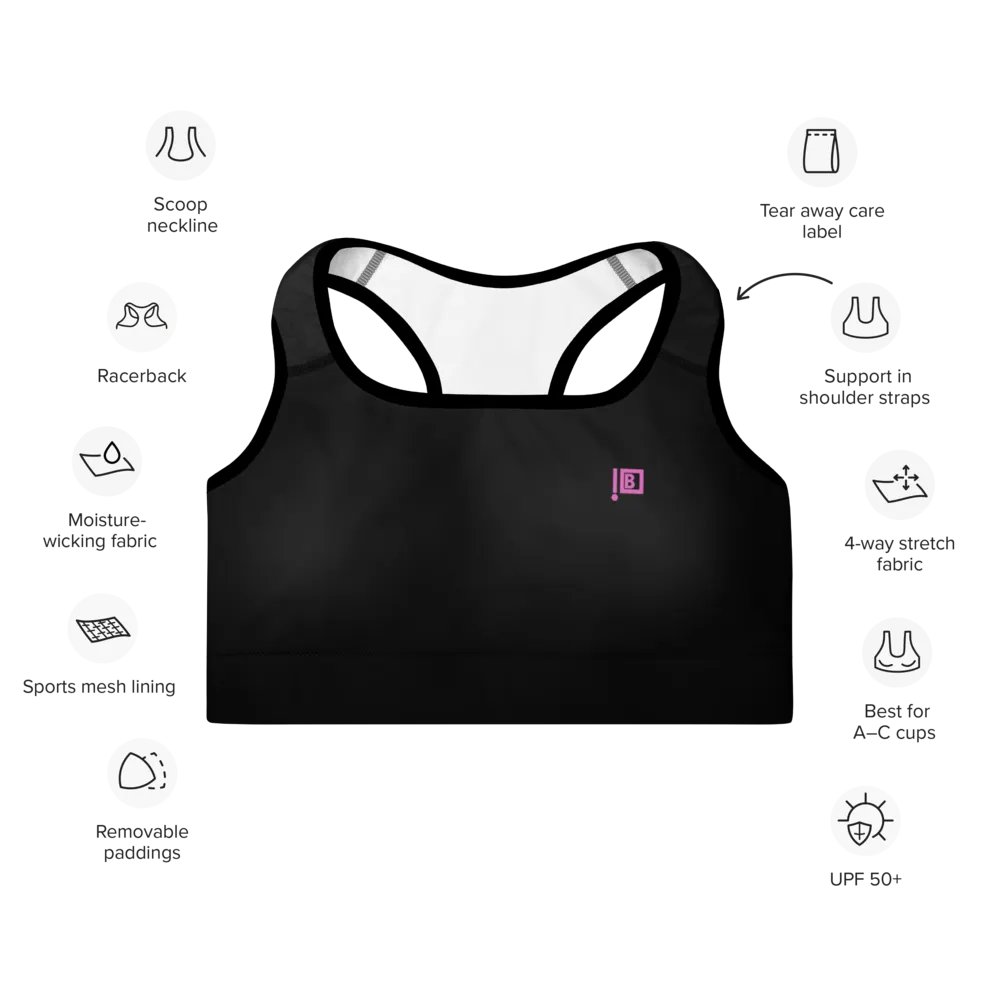 Not Square Butt Padded Sports Bra product image (5)