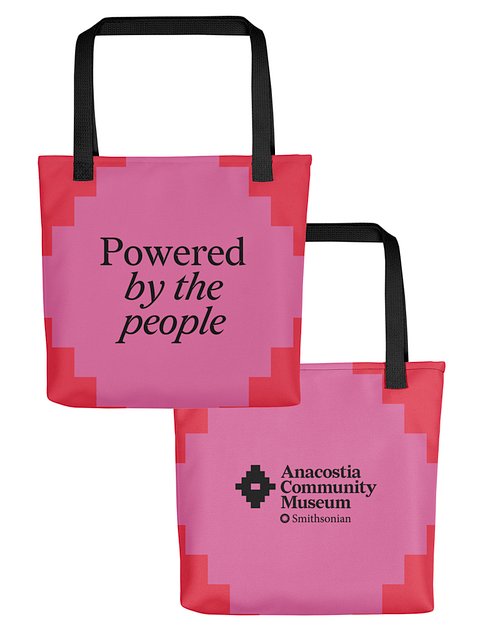 Powered by the People Tote (Red/Pink) product image (1)