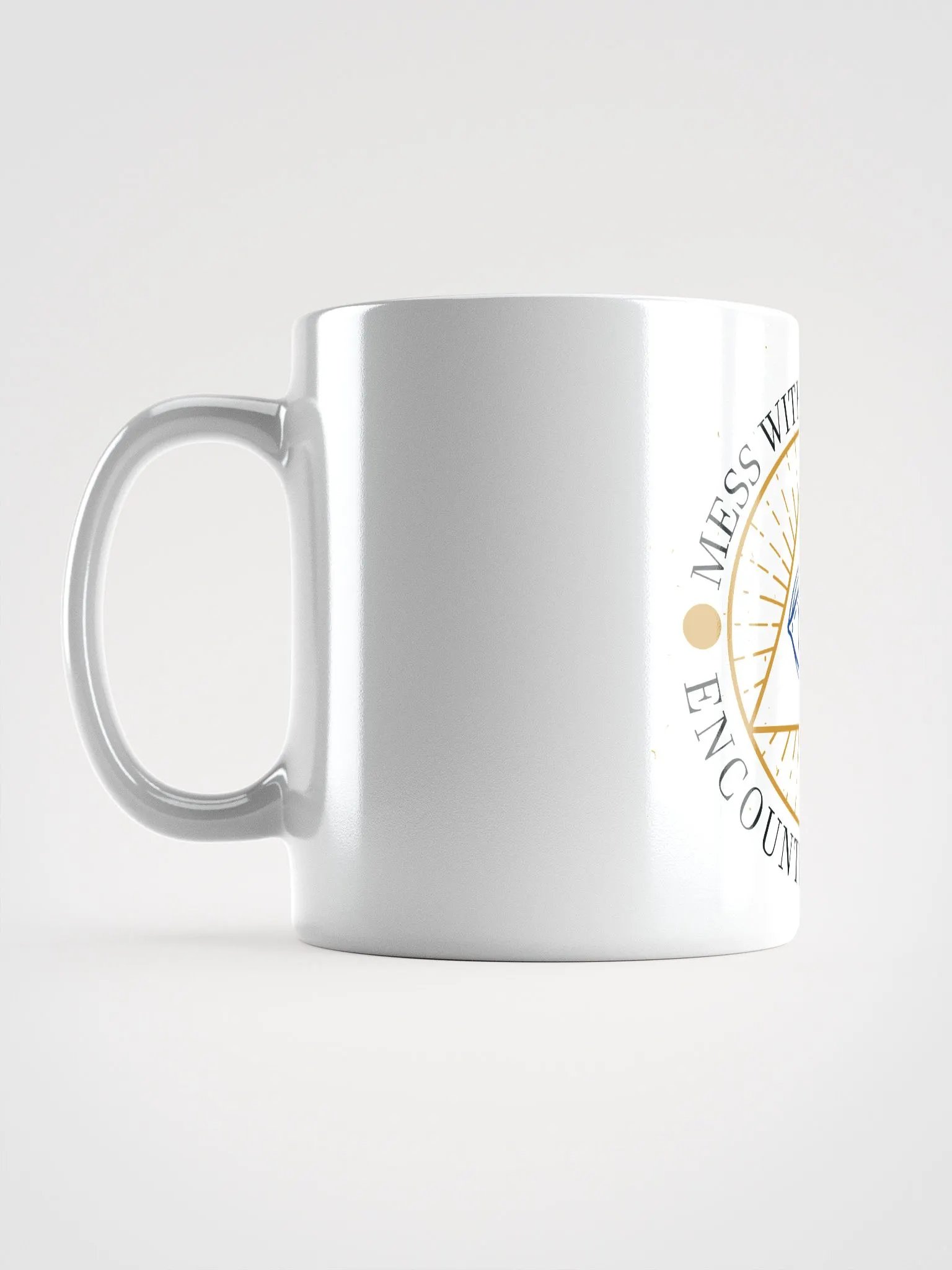 Mess With The Master - White Glossy Mug product image (6)