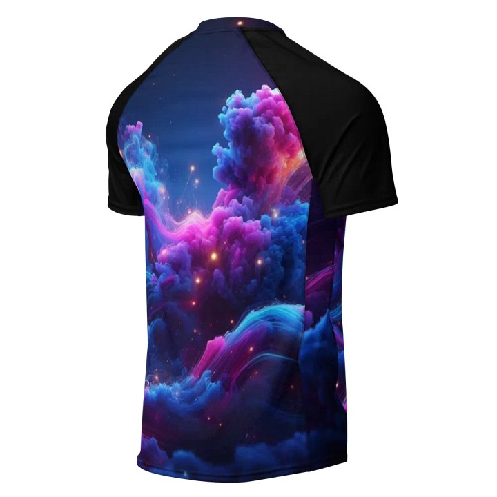 Ethereal Clouds Men's Recycled Rash Guard product image (2)