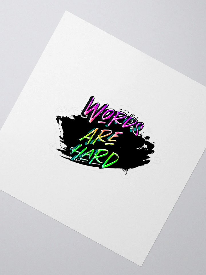 Synisisms Collection - Words Are Hard Stickers product image (6)
