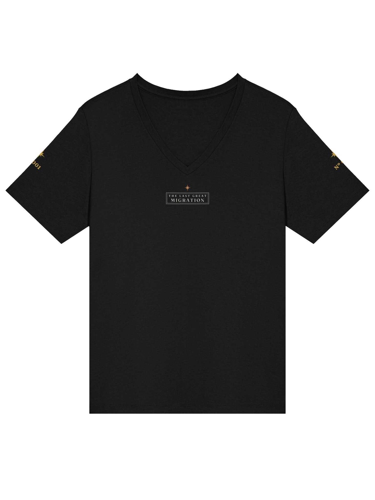 The She Moves History V Neck with Sleeve Stars (Women's) product image (1)