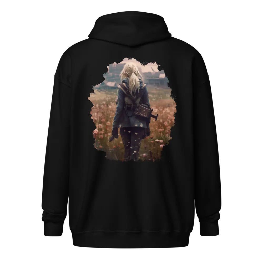Survivor [Torn] Zip Hoodie product image (1)