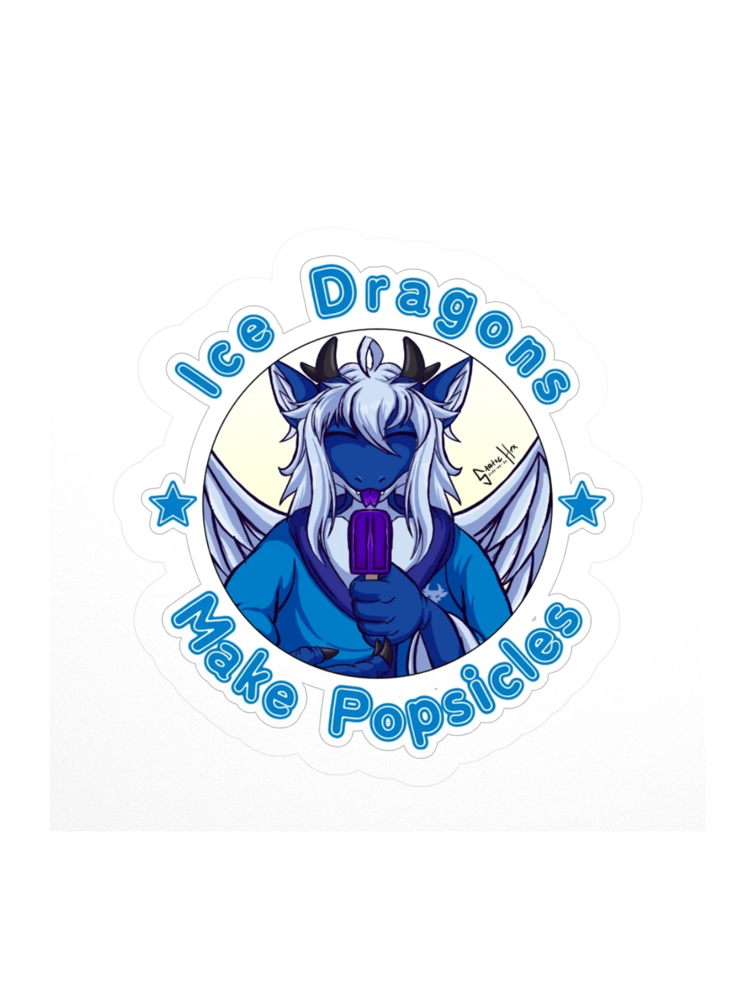 statichex Kiss Cut Sticker product image (1)