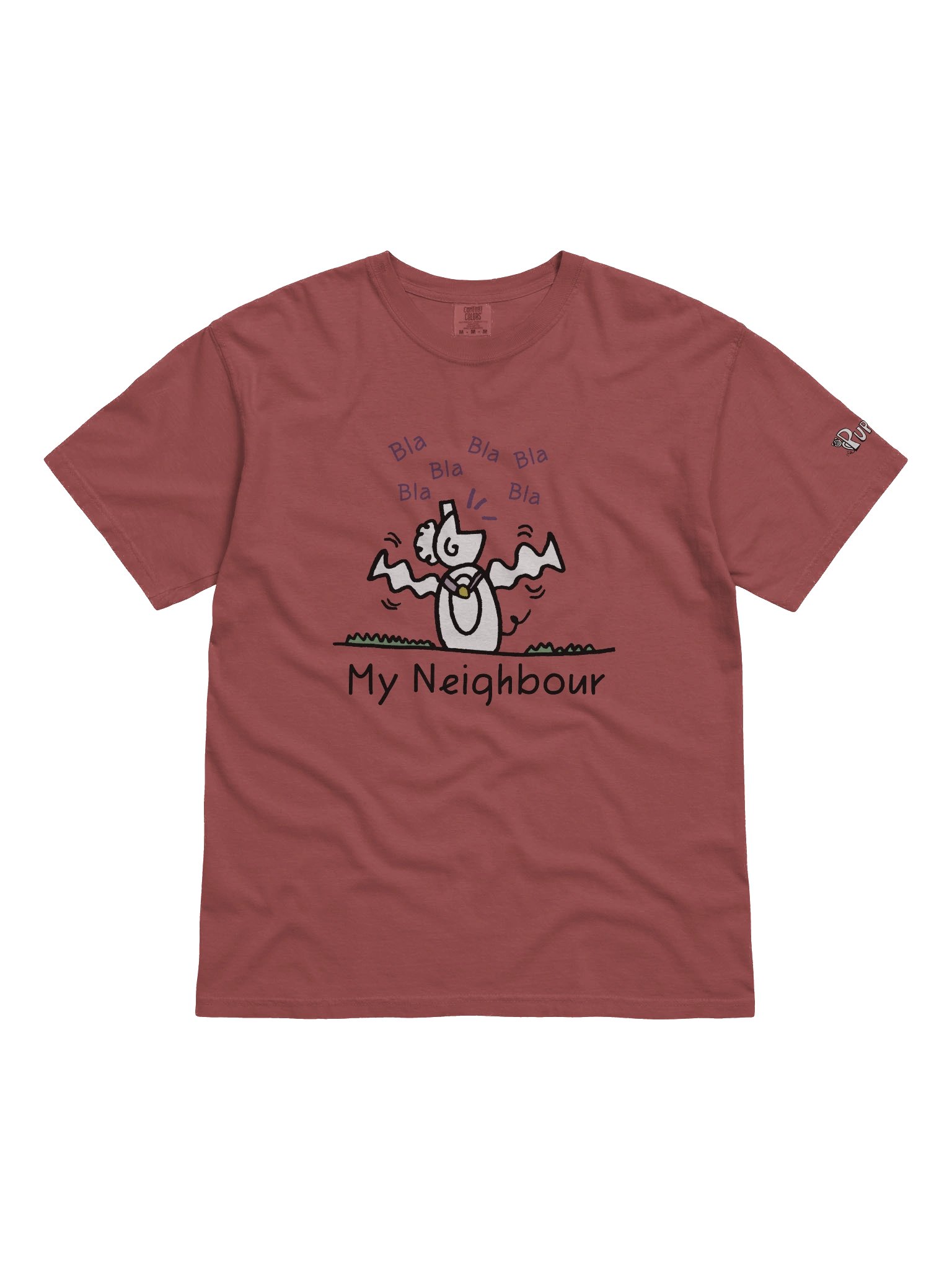 'My Neighbour' Pupsies! Heavyweight T-Shirt product image (1)