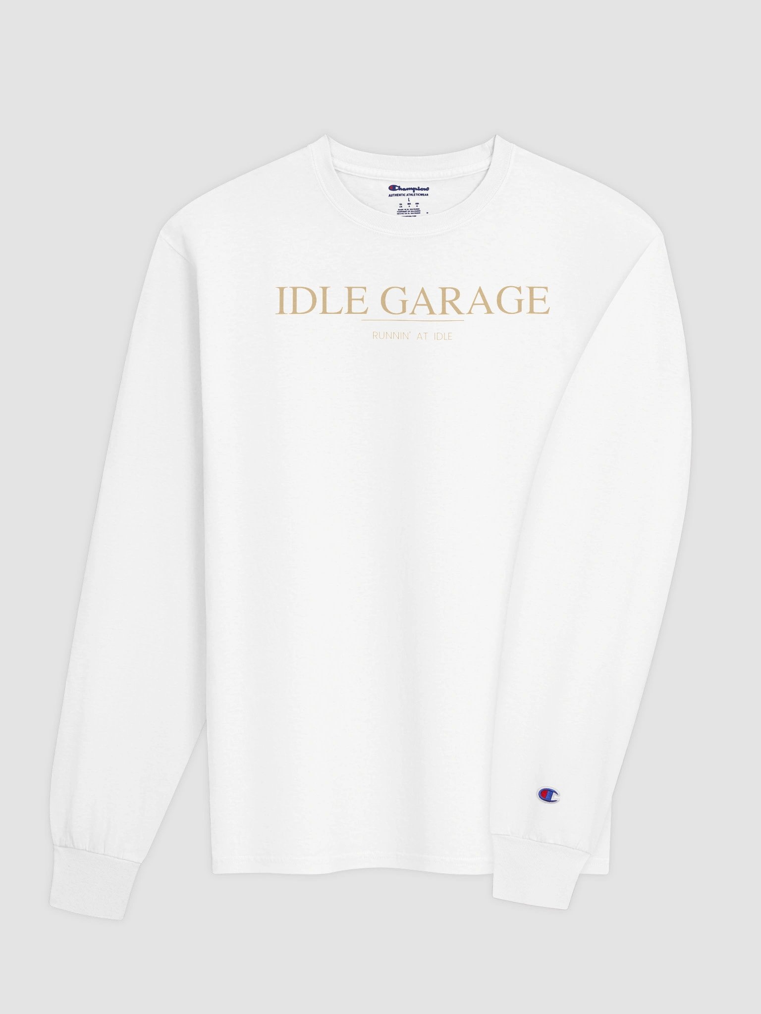 Idle Garage Runnin’ at Idle Long Sleeve product image (4)