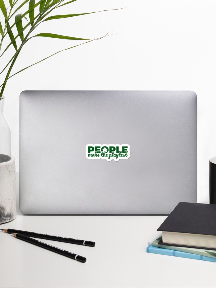Little Meeple Green PMTP Vinyl Sticker product image (2)