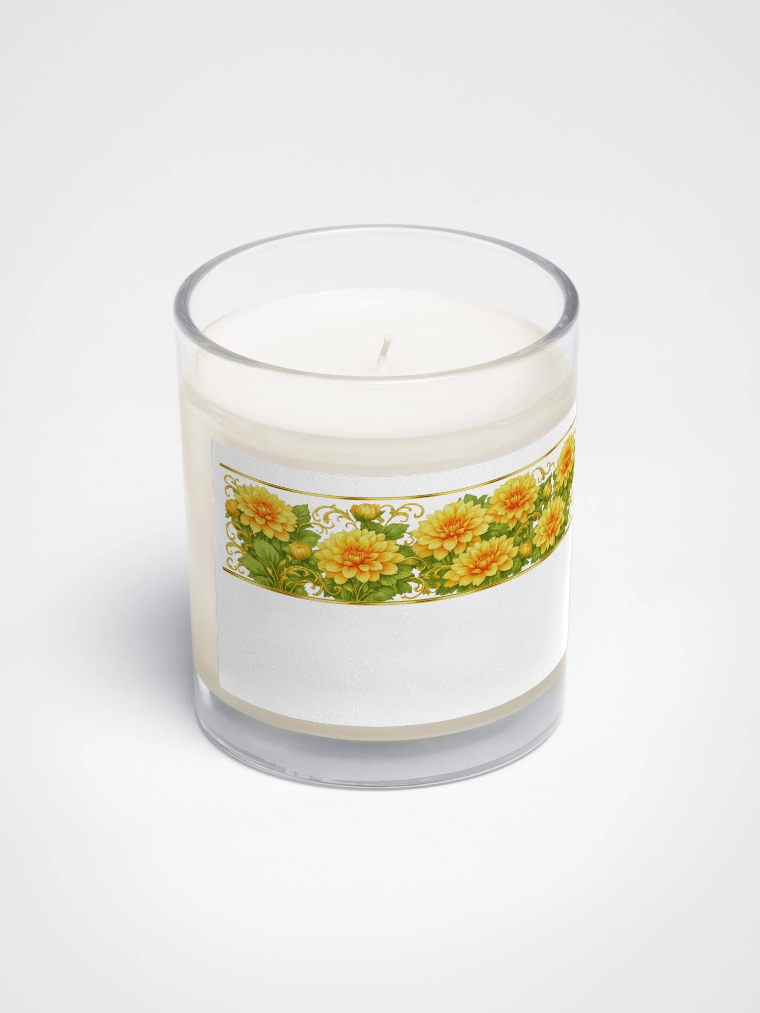 Golden Blossom Border Candle product image (2)