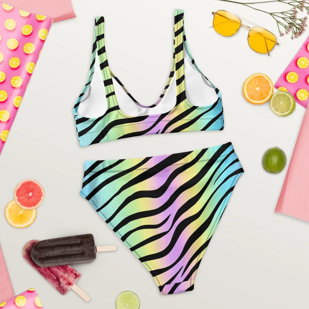 Pink Zebra Bikini product image (7)
