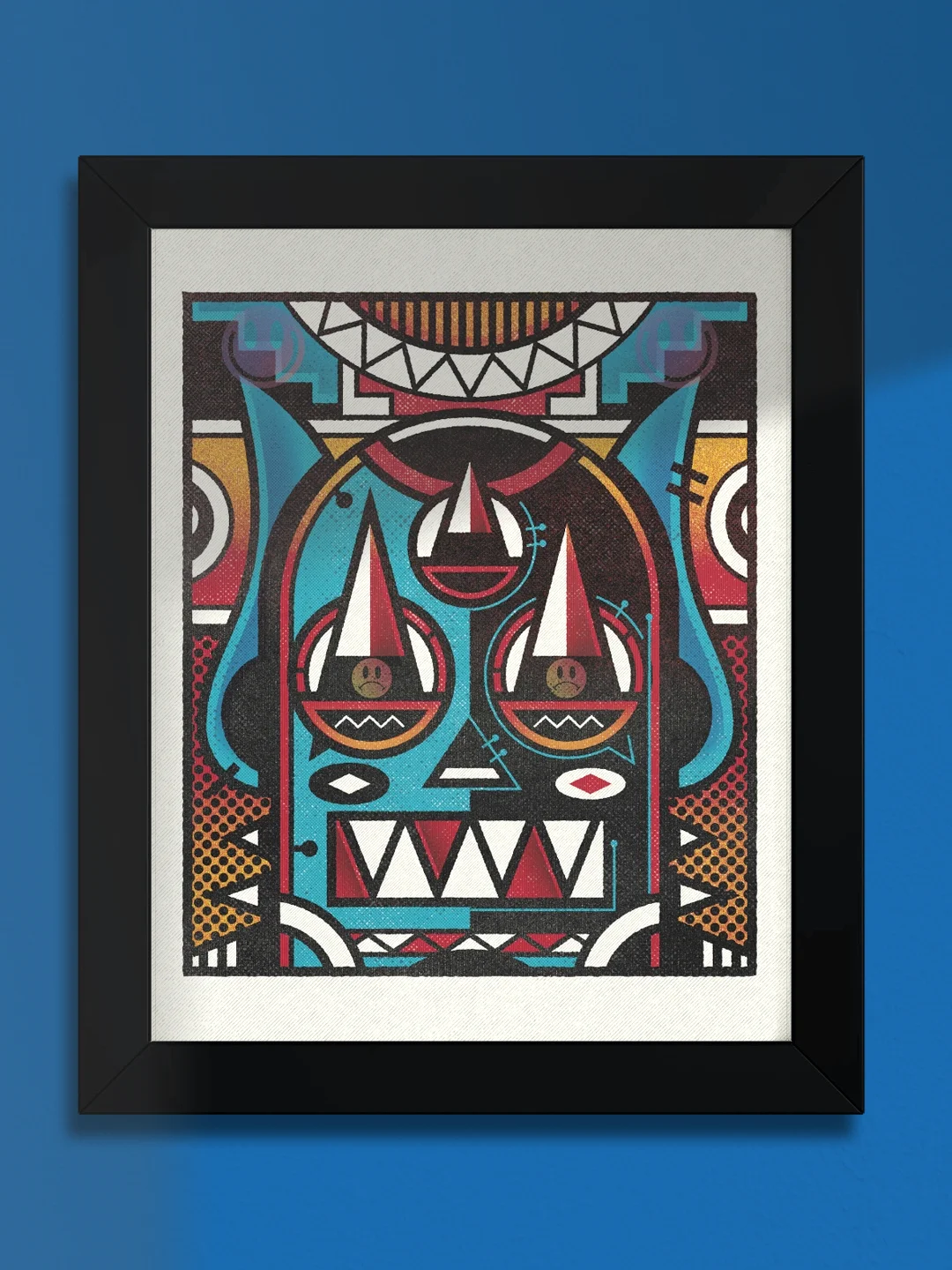 The Elephant Man In The Room | Framed Print product image (1)