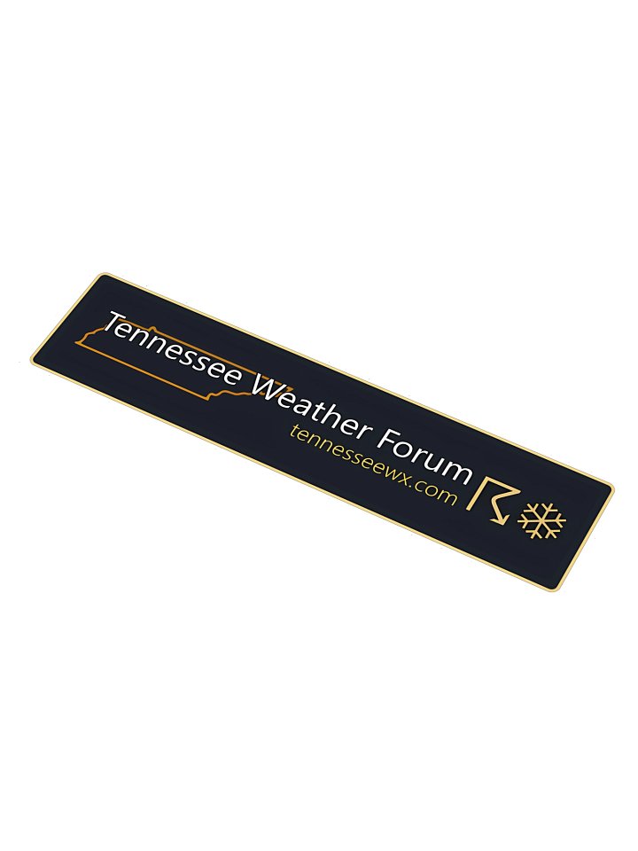 TennesseeWx Banner Bumper Sticker product image (1)