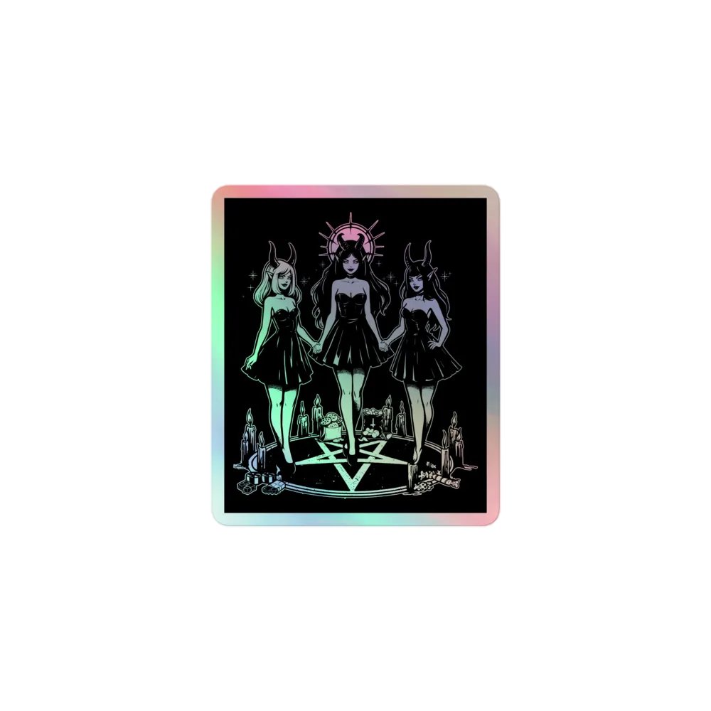 Not A Cult Hologram Sticker product image (1)