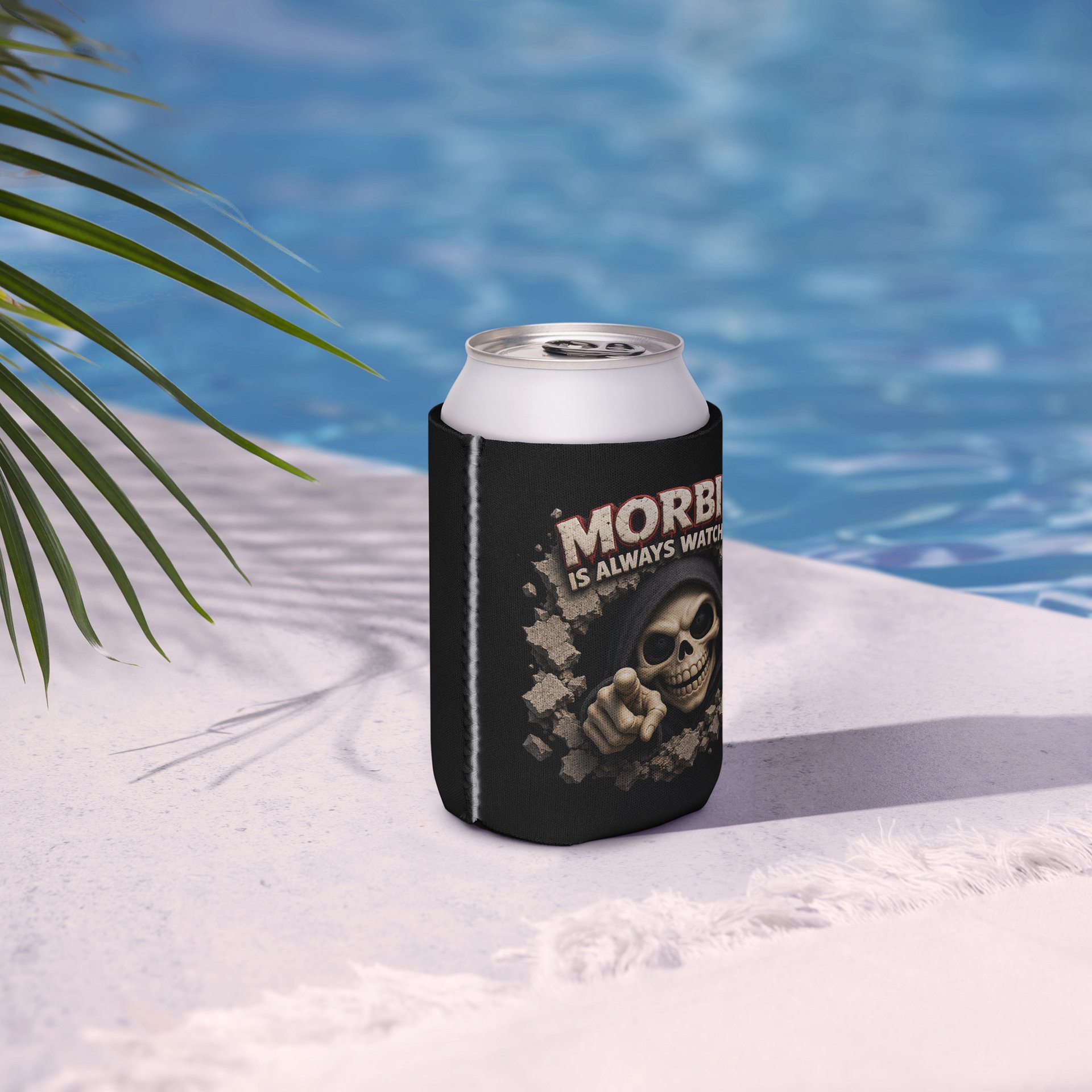 ''Morbid is Always Watching 2.0'' Coozie Can Cooler product image (6)