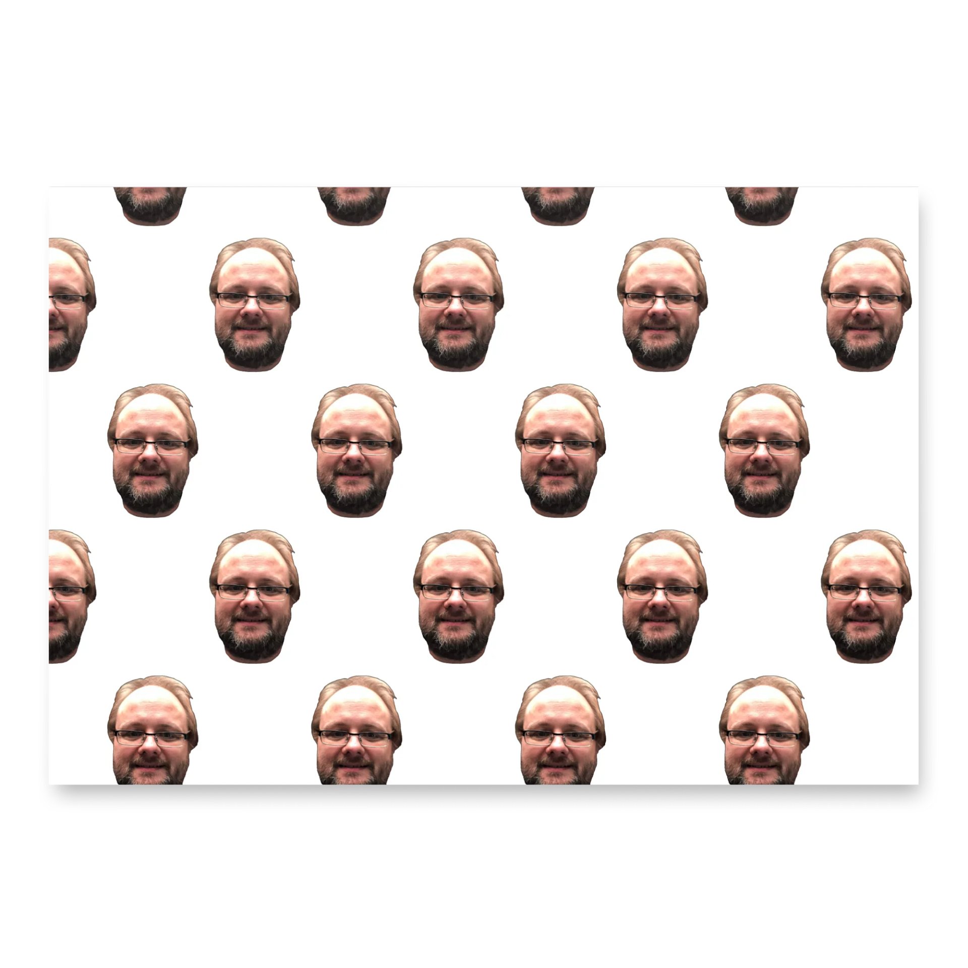 Rob's Face Wrapping Paper product image (2)